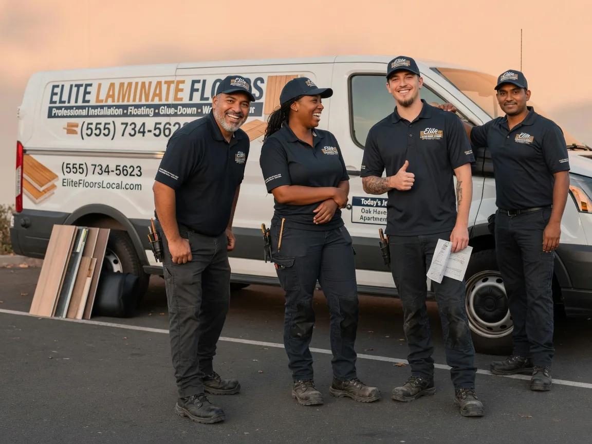 Laminate flooring installation company in Dalbo, MN